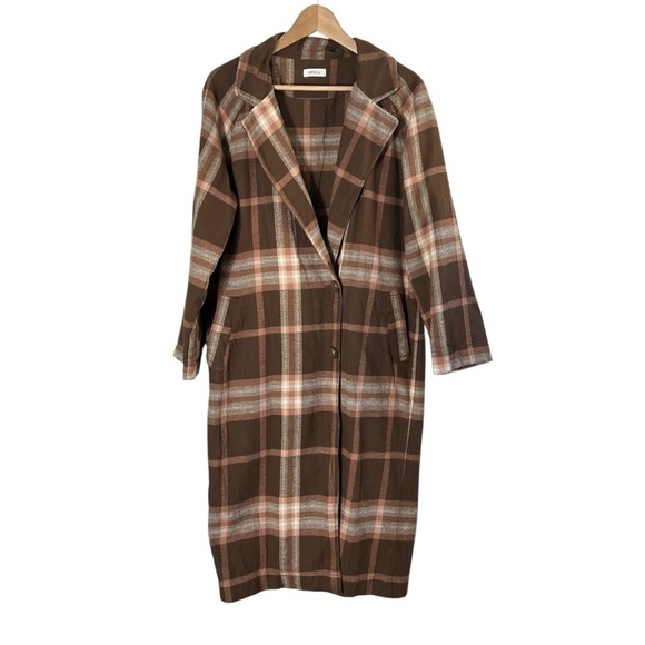 SPELL & THE GYPSY COLLECTIVE Basecamp Plaid Trench Coat - Picture 4 of 11